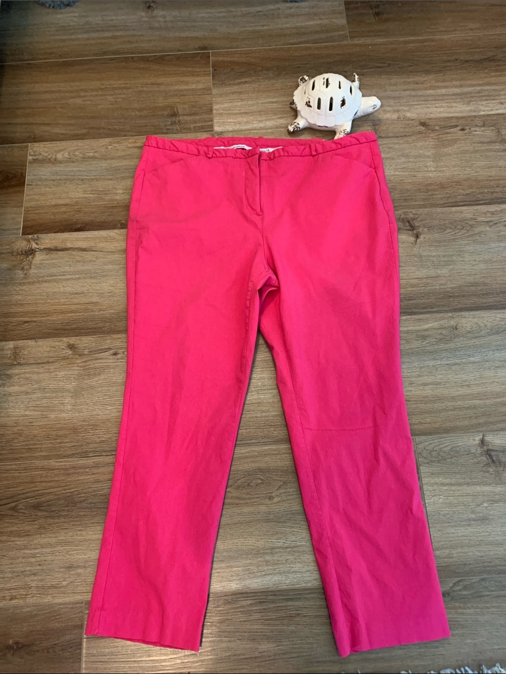 Worthington Hot Pink Women's Pants Waistband Detail Size 18W